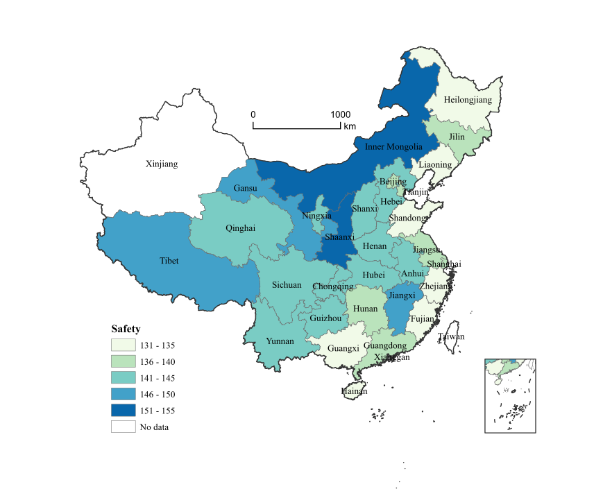 Analysis on Impact of Geographic Location(Safety)